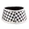 DII® Black & White Buffalo Check Holiday Tree Collar